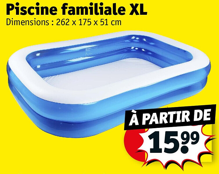 Piscine familiale XL