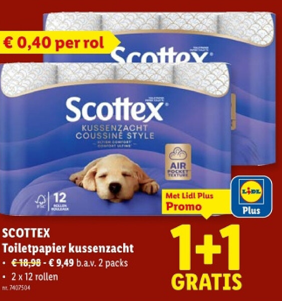 Toiletpapier kussenzacht
