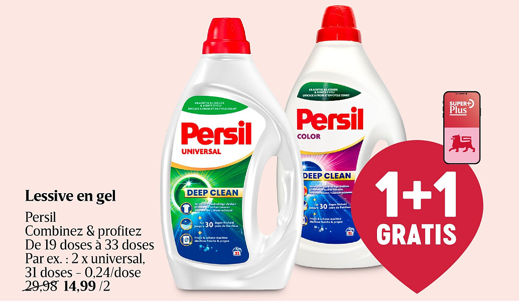 Lessive en gel