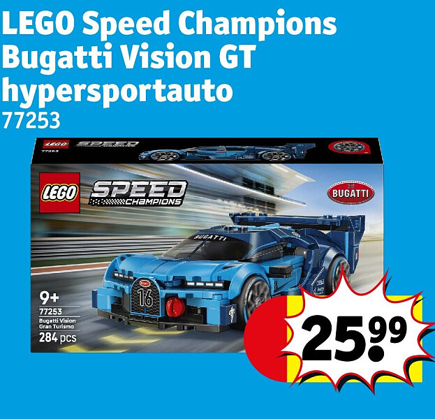 LEGO Speed Champions Bugatti Vision GT hypersportauto