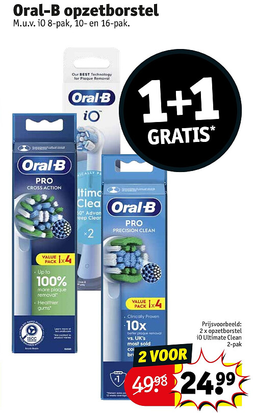 Oral-B opzetborstel
