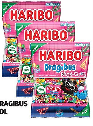 Bonbons Dragibus Back to Cool Haribo 800 g