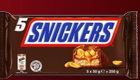Mars, Snickers oder Bounty Schokoriegel