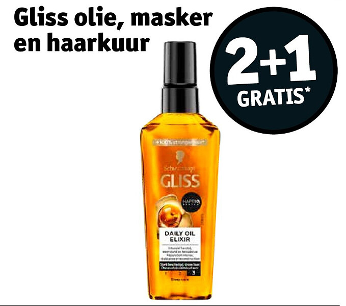 Gliss olie, masker en haarkuur