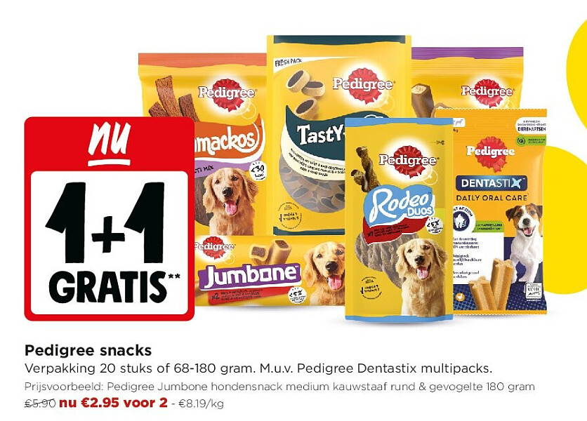 Pedigree snacks