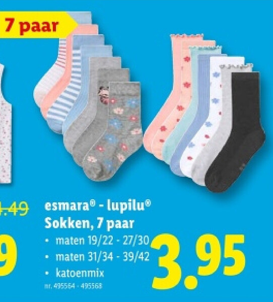 Sokken, 7 paar