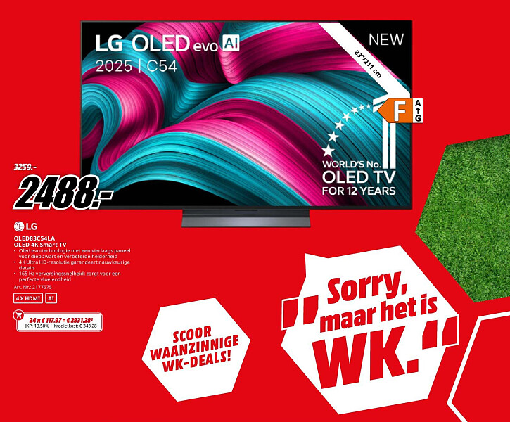 LG OLED83C54LA OLED 4K Smart TV