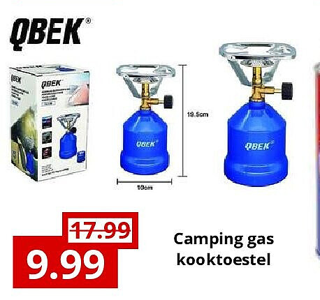 Camping gas kooktoestel