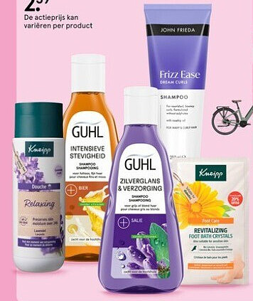 Kneipp, Guhl en John Frieda