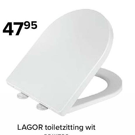 LAGOR toiletzitting wit