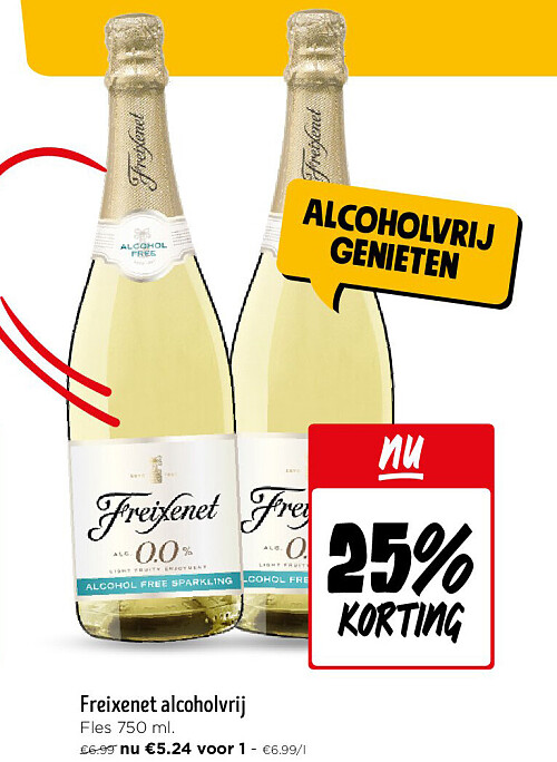 Freixenet alcoholvrij