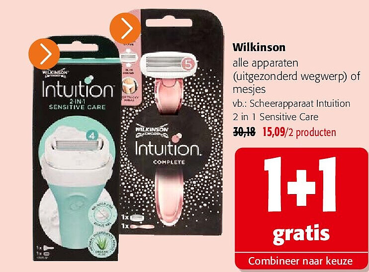 Wilkinson alle apparaten