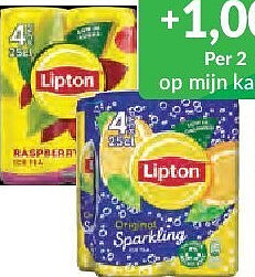 Lipton Ice tea regular of framboos