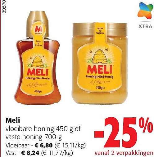 Meli vaste honing 700 g