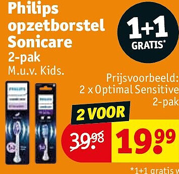 Philips opzetborstel Sonicare