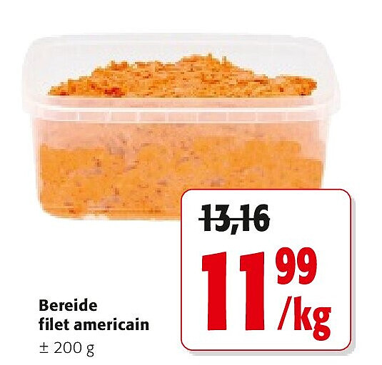 Bereide filet americain