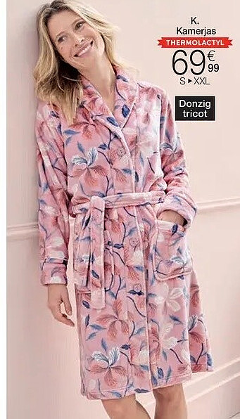 Kamerjas in donzig tricot