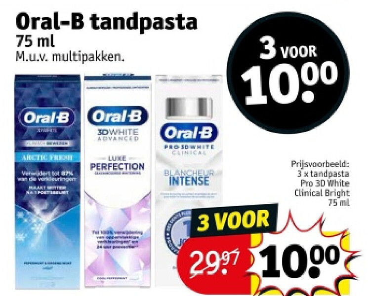 Oral-B tandpasta