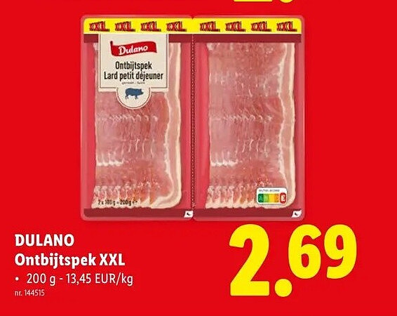 Ontbijtspek XXL