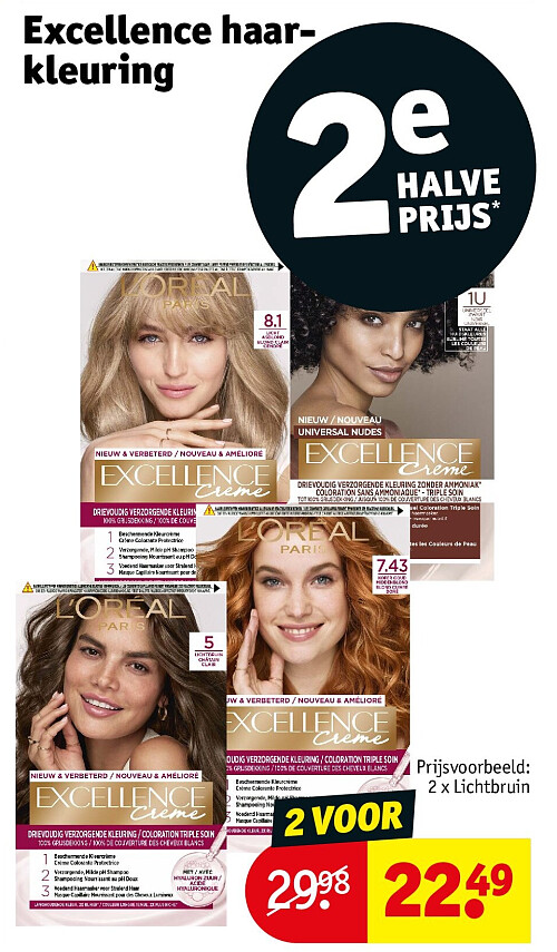 Excellence haarkleuring