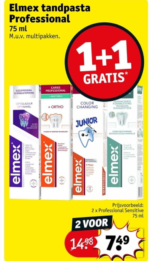 Elmex tandpasta Professional