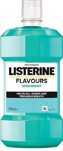 Bain de bouche à la menthe Listerine 500 ml