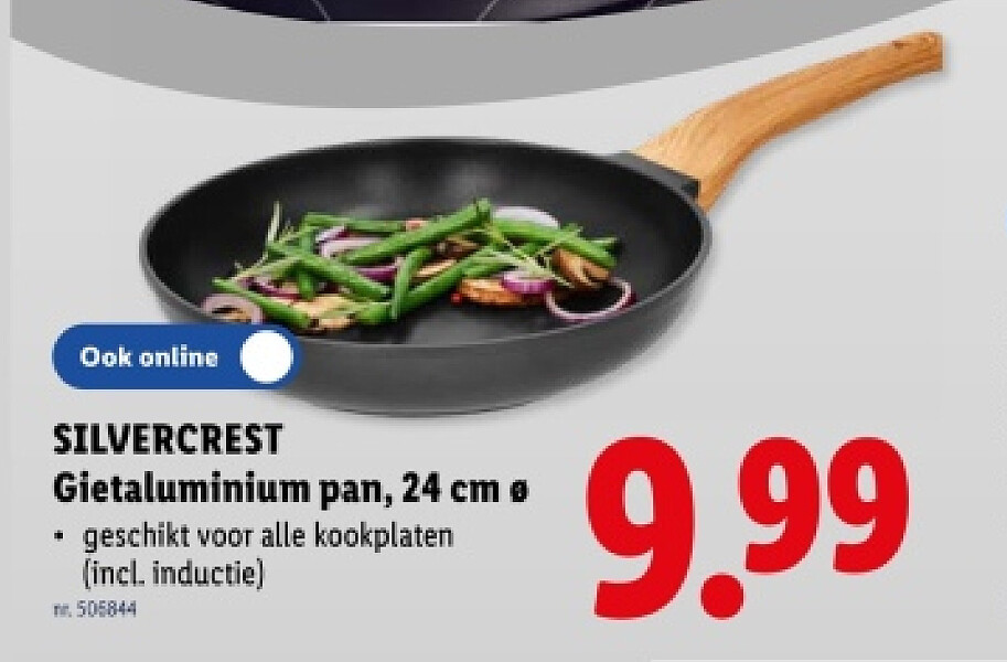 Gietaluminium pan, 24 cm