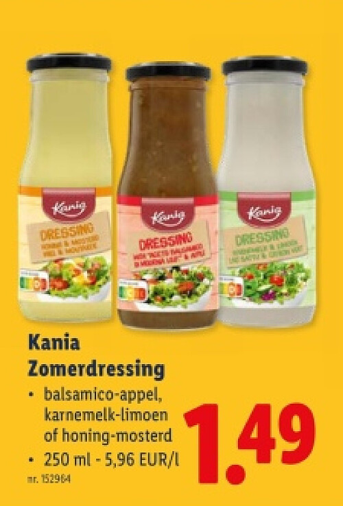 Zomerdressing