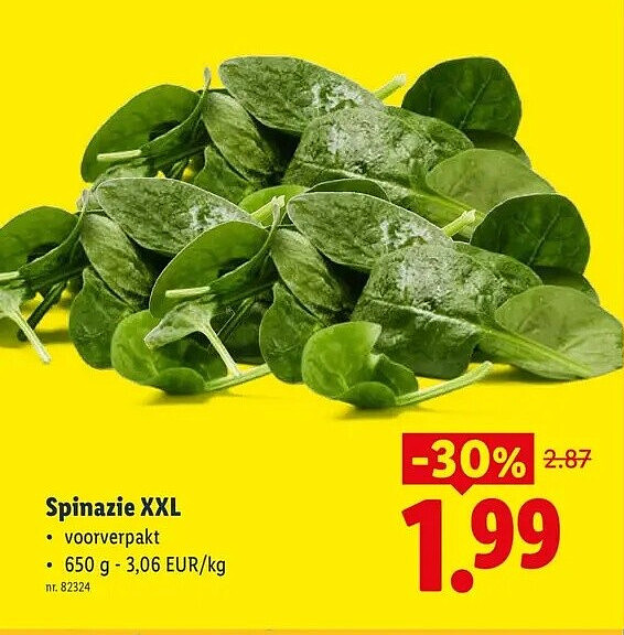 Spinazie XXL