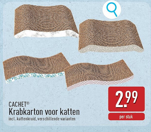 Krabkarton voor katten