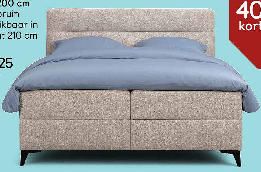 Boxspring Bergen elektrisch