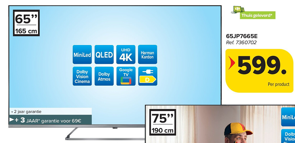 SHARP 65JP7665E 4K TV