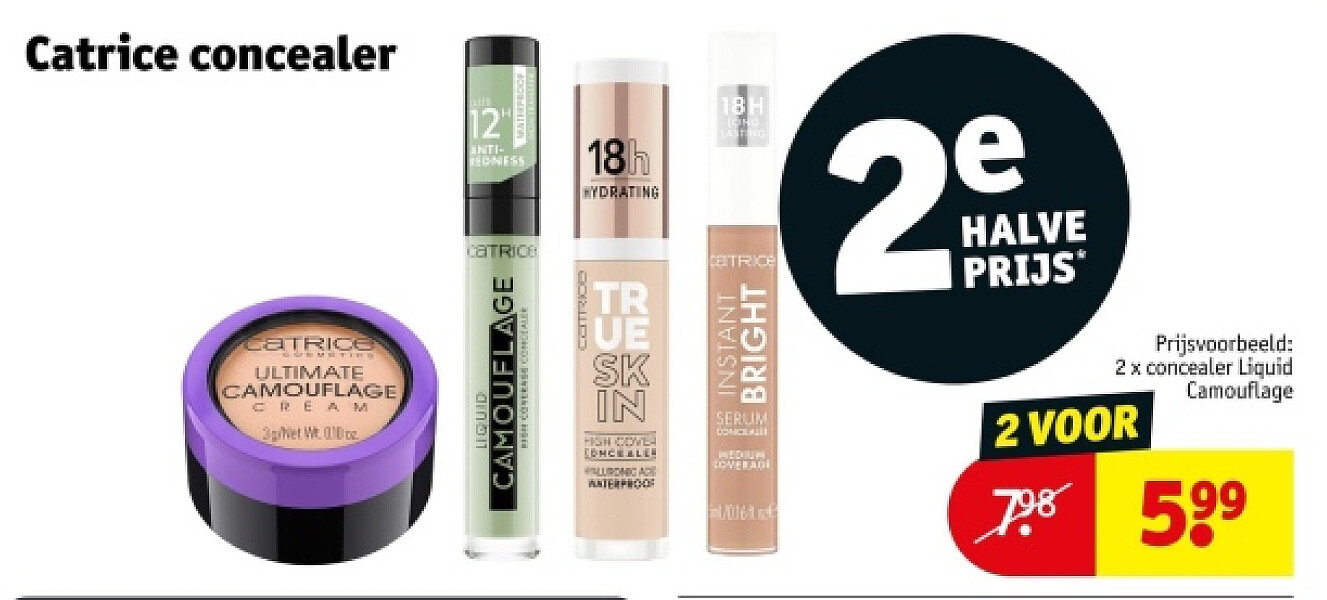 2 x concealer Liquid Camouflage