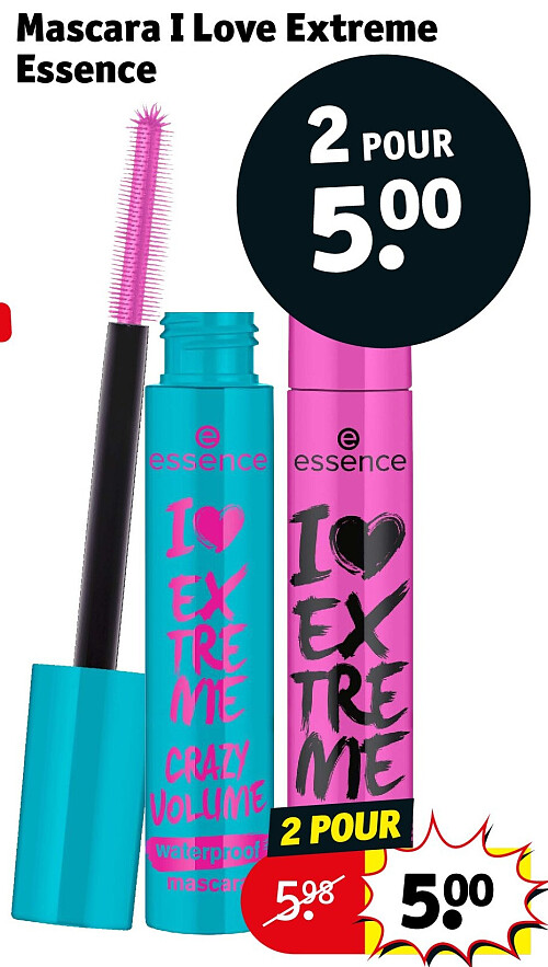 Mascara I Love Extreme Essence 2 POUR
