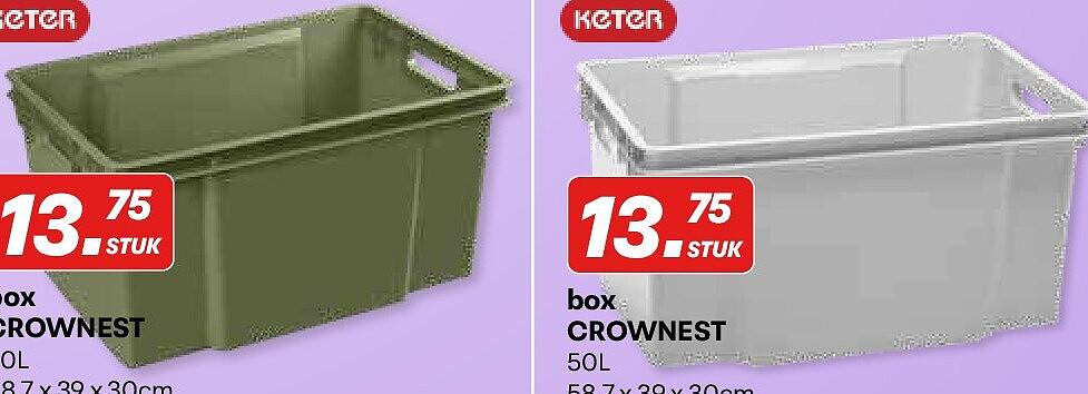 Box CROWNEST 50L