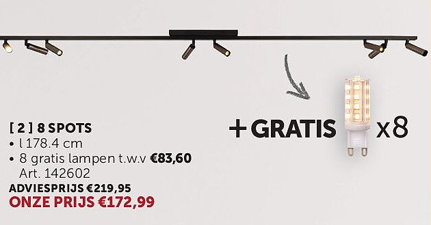 OPBOUWSPOT 8 SPOTS