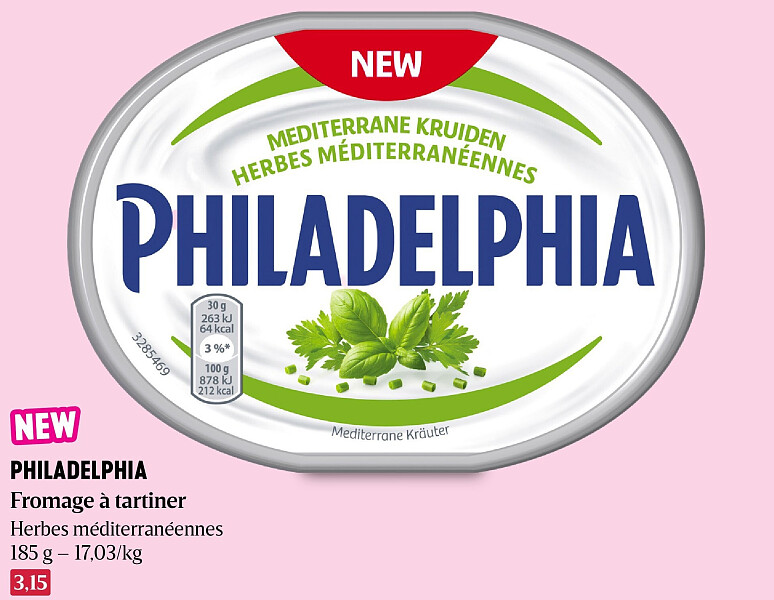 PHILADELPHIA Fromage à tartiner
