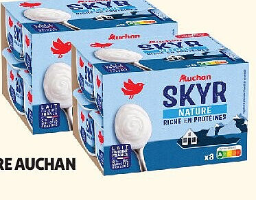 Skyr nature Auchan