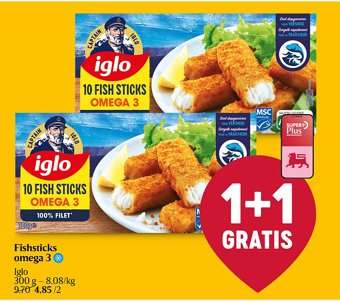 Fishsticks omega 3
