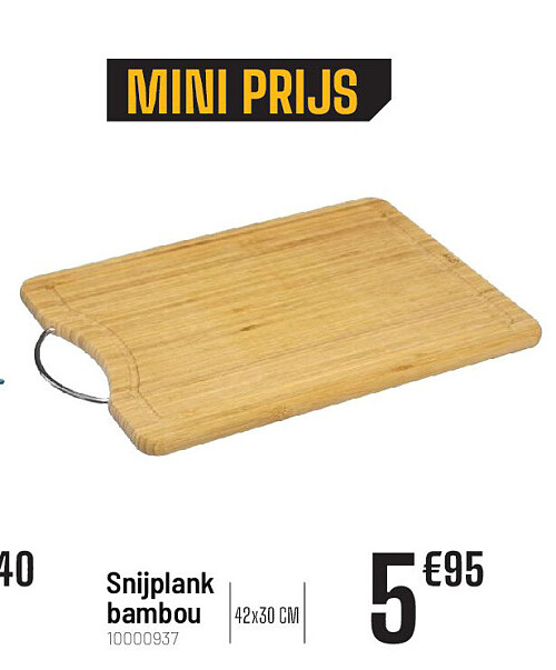 Snijplank bambou