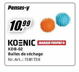 KDB-02 Balles de séchage