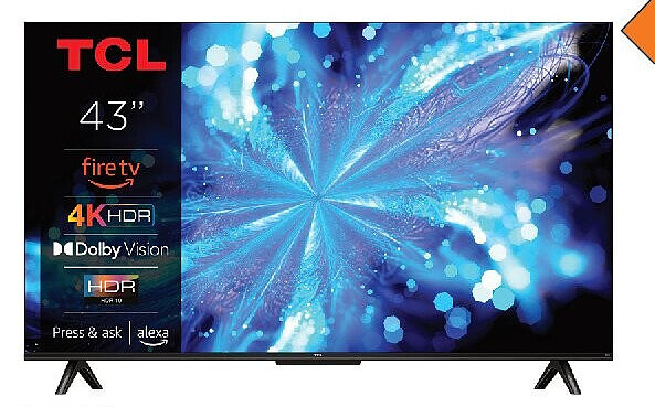 TV LED 43 pouces / 108 cm TCL 43PF650
