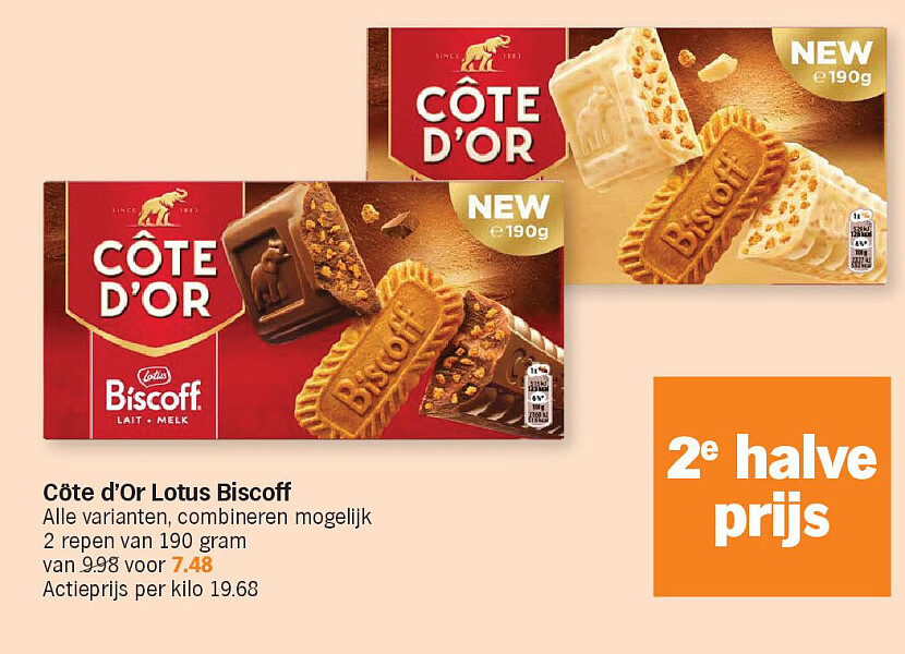 Côte d'Or Lotus Biscoff