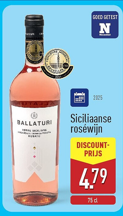 Siciliaanse roséwijn