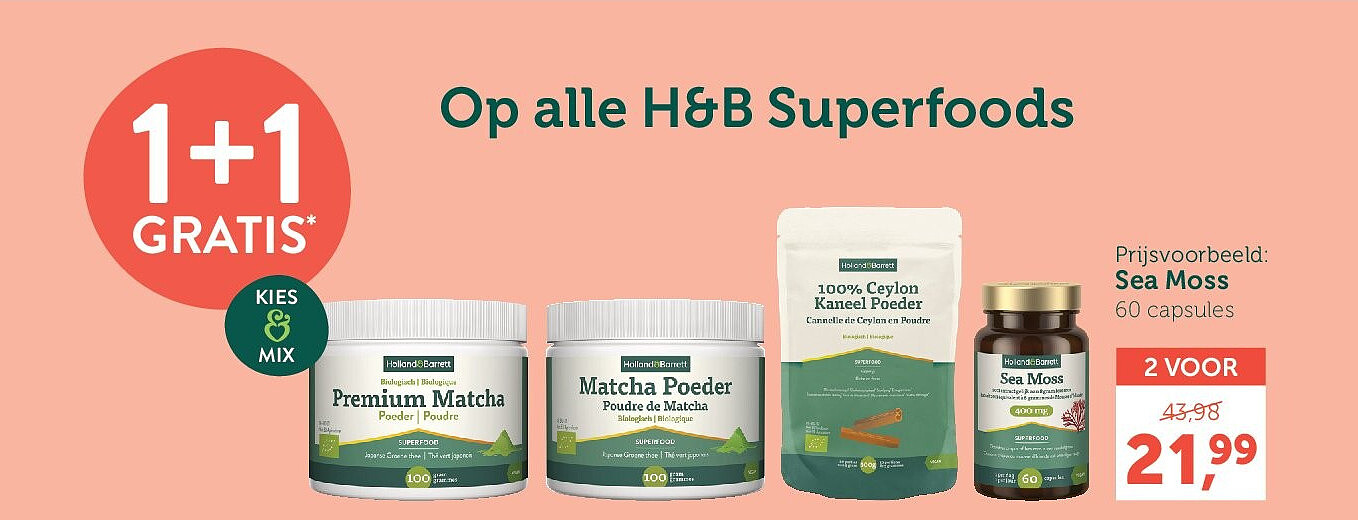 Prijsvoorbeeld: Sea Moss 60 capsules