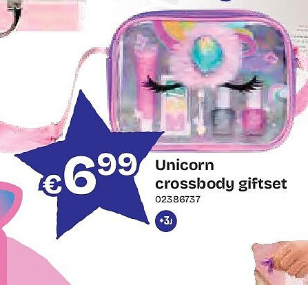 Unicorn crossbody giftset