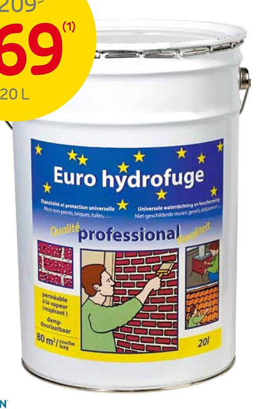 Universele bescherming Euro Hydrofuge