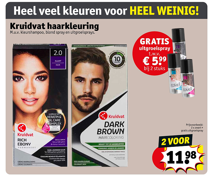 Kruidvat haarkleuring