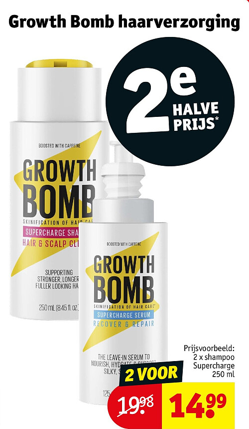 Growth Bomb haarverzorging