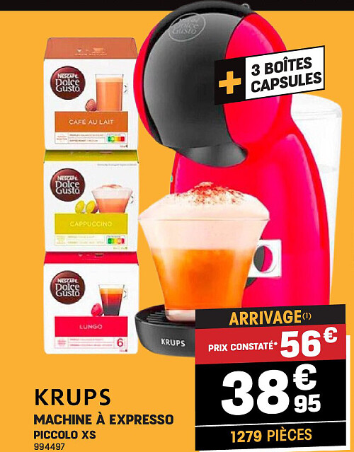 MACHINE À EXPRESSO PICCOLO XS